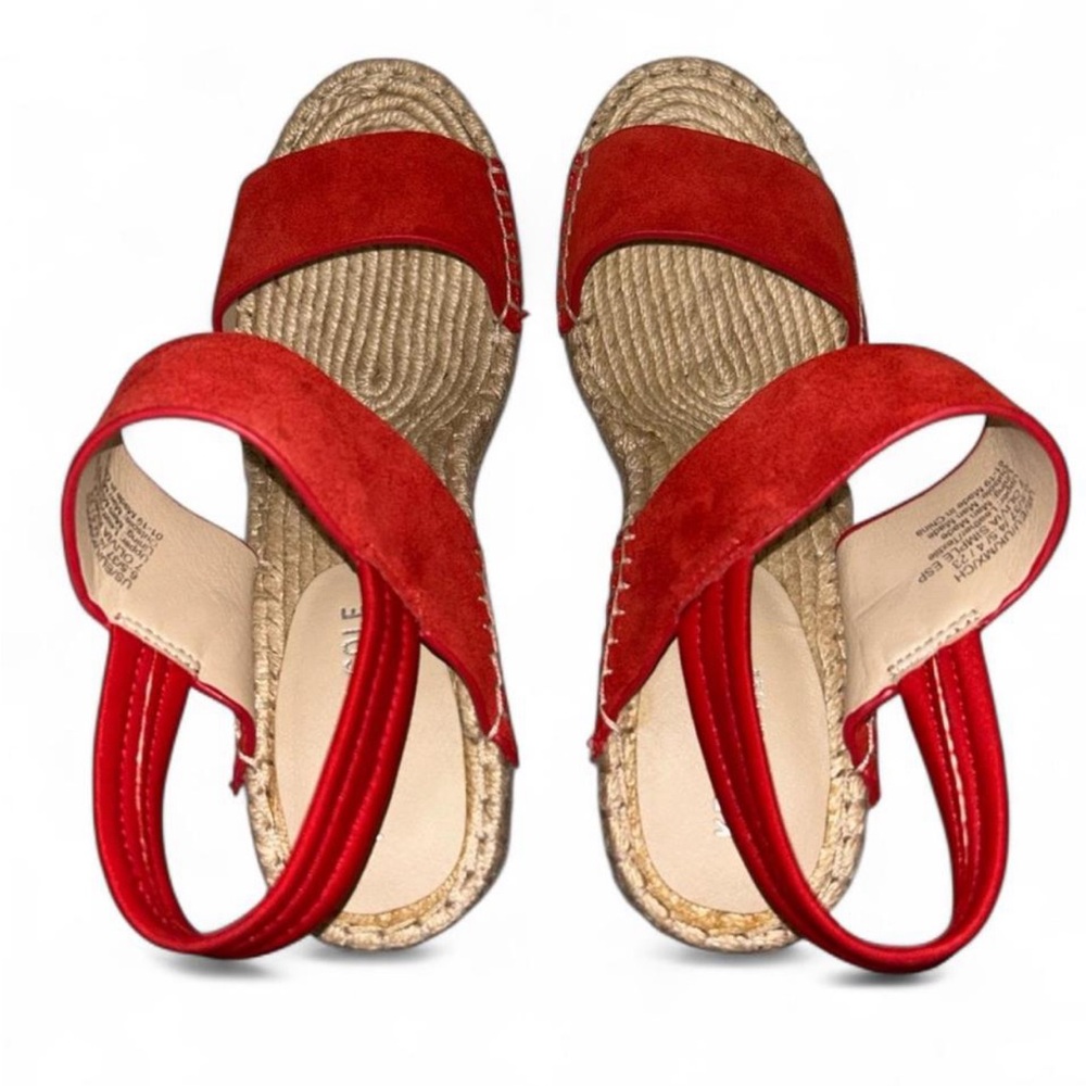 Kenneth Cole Women's Olivia Simple Espadrille Wedge Slingback Sandal - Picture 6 of 8